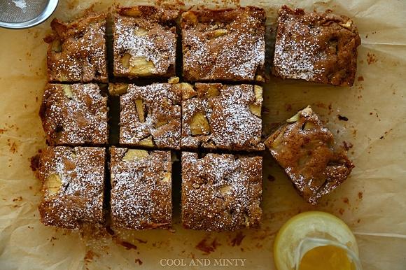 Jabłkowe brownie