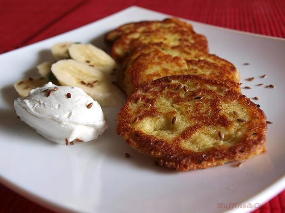 Placuszki z kaszy jaglanej i bananów bezglutenowe