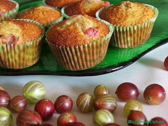 Muffinki z agrestem