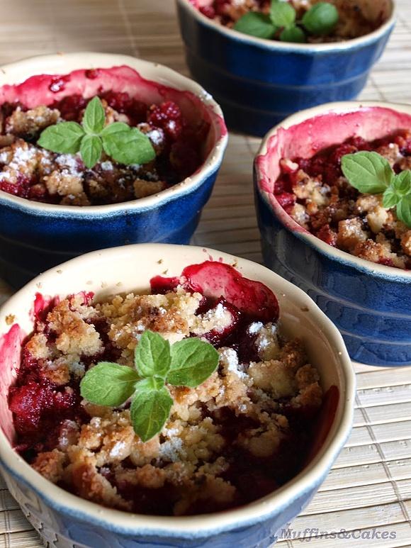 Crumble śliwkowe bezglutenowe