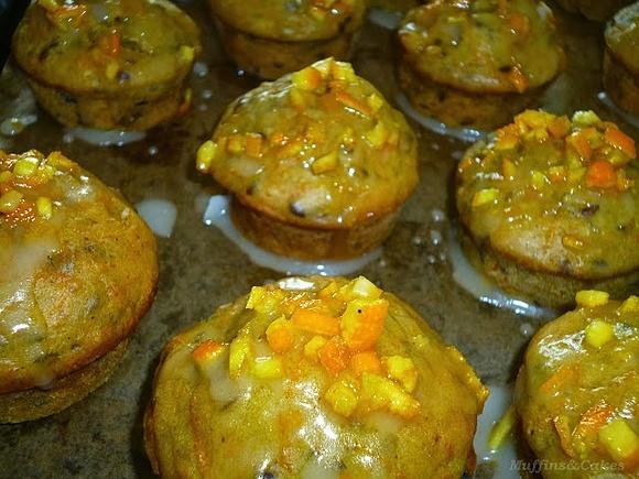 Muffinki z pomarańczami
