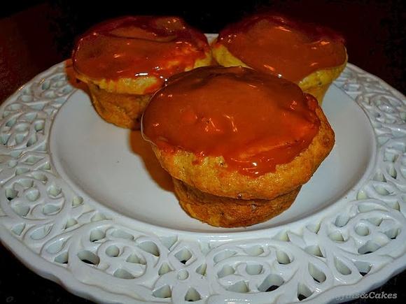 Muffinki z pigwą i krówkami