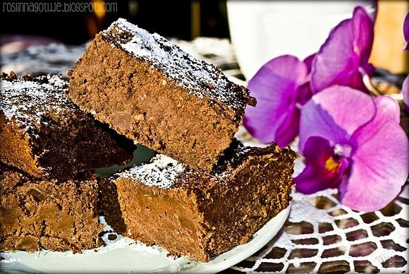 Wegańskie brownie z ciecierzycy