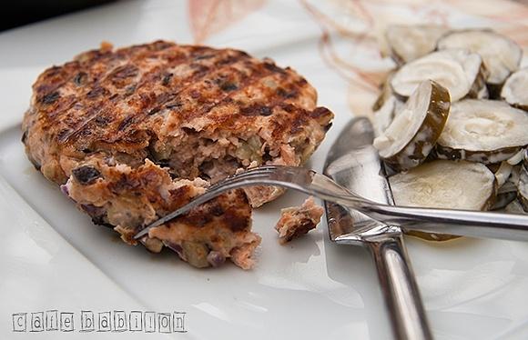 Burgery z łososia