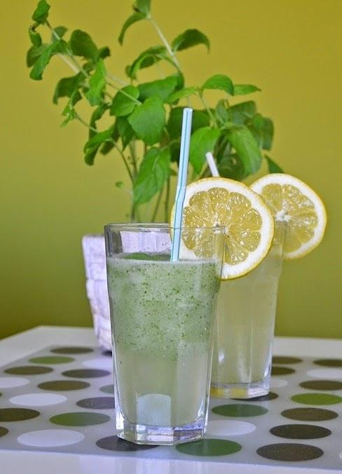 Lemoniada ogórkowo-miętowa