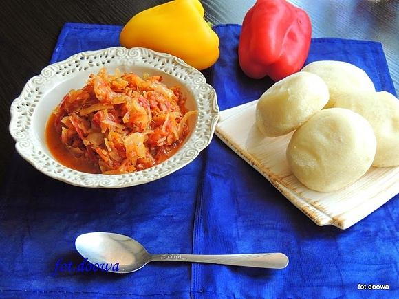 Wegetariański bigos z warzyw