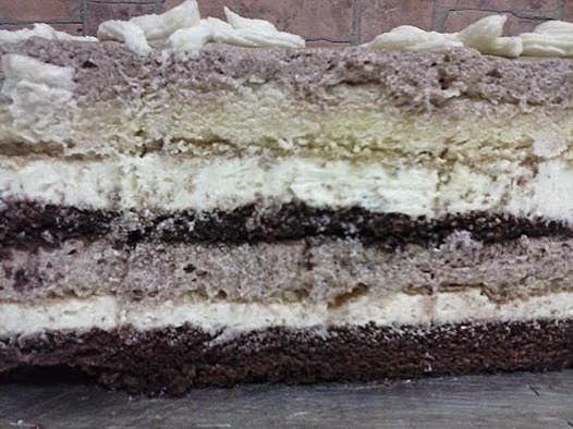 Tort czekoladowo cytrynowy