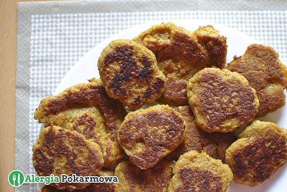 Placuszki z dyni Hokkaido i jabłek bez glutenu, cukru i mleka
