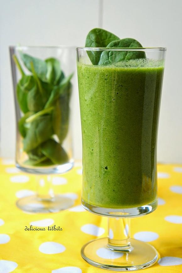 Szpinakowe smoothie