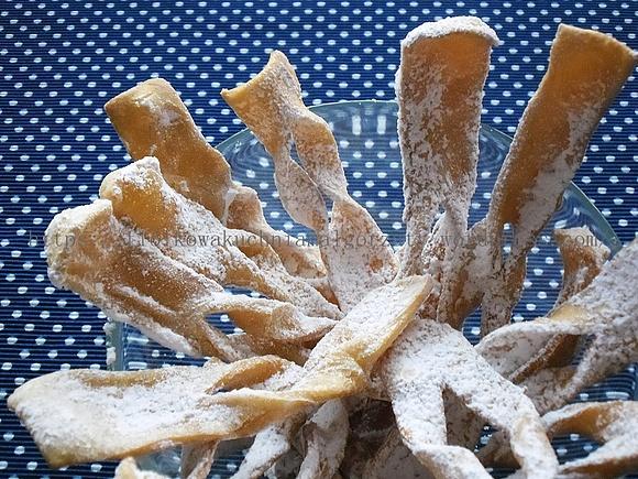 Prosty sposób na kruche faworki