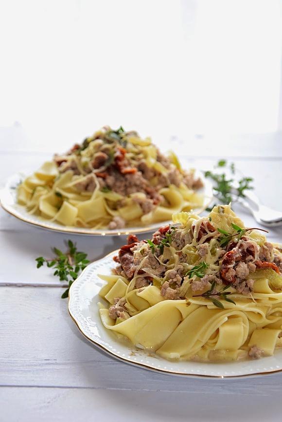 Pappardelle ragout bianco