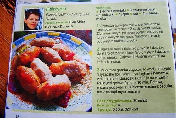 Mój przepis w prasie majowej