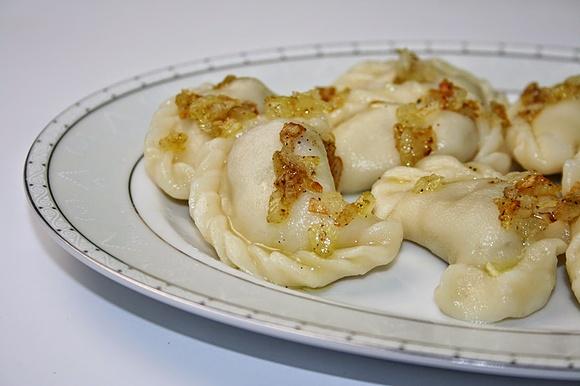 Pierogi z soczewicą i mięsem