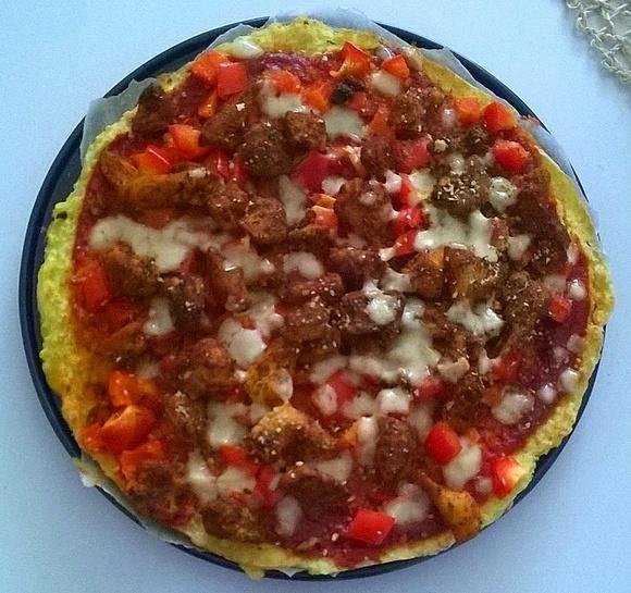 Tarta na jaglanym spodzie