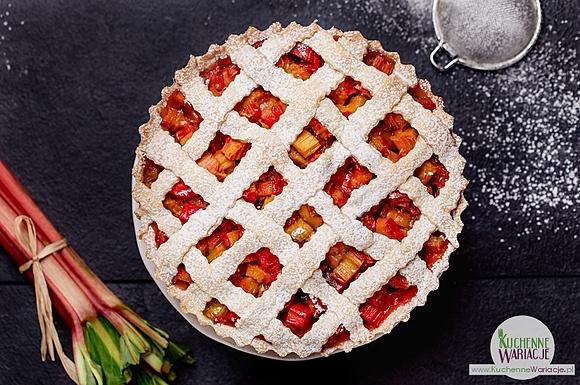 Tarta rabarbarowa