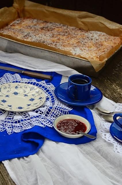 Skubaniec pleśniak szybkie ciasto półkruche z dżemem