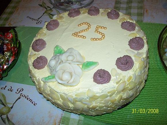 Tort ajerkoniakowo-czekoladowy