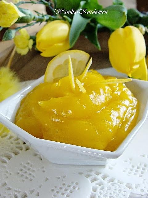 Lemon curd cytrynowy budyń
