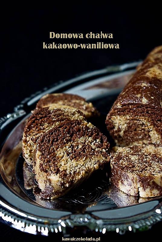 Chałwa kakaowo-waniliowa domowej roboty