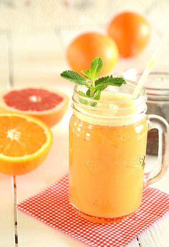 Smoothie cytrusowe z chia