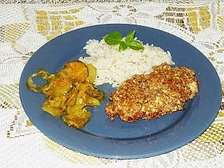 Filet z drobiu w tartych migdałach