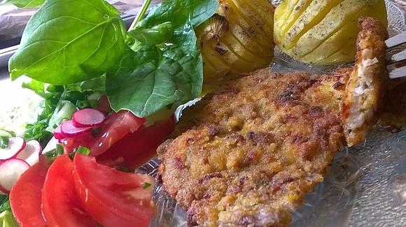 Schabowy w suszonych pomidorach