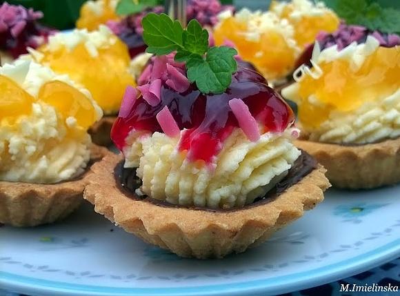 Babeczki melbowe z frużeliną