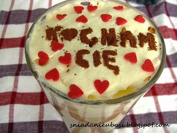 Kawa z wyznaniem Kocham Cię