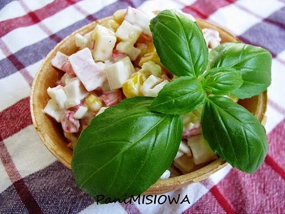 Sałatka Pychotka krabowa