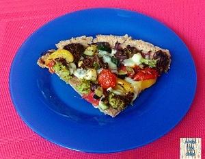 Dietetyczna pizza wegetariańska