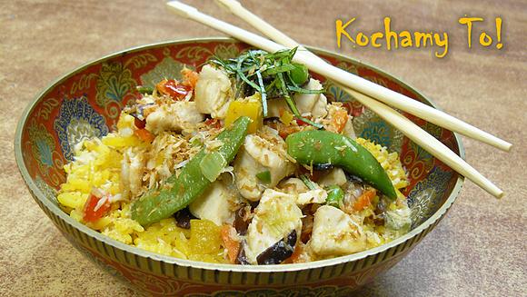 Curry z kurczaka z nutą kokosową