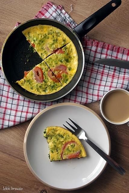 Frittata ze szpinakiem