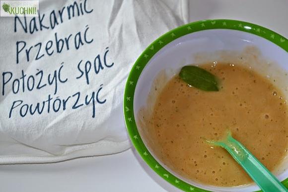 Zupa dla niemowlaka z cukinią i koperkiem