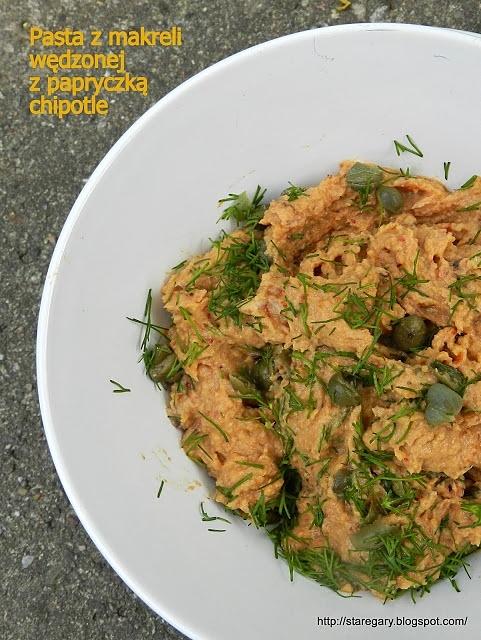 Pasta z makreli wędzonej z papryczką chipotle
