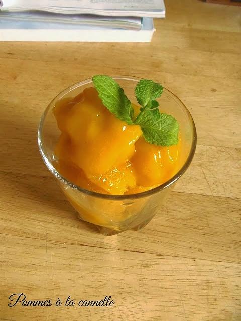Sorbet z mango