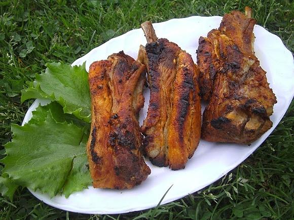 Grillowane żeberka wieprzowe na weekendowy grill