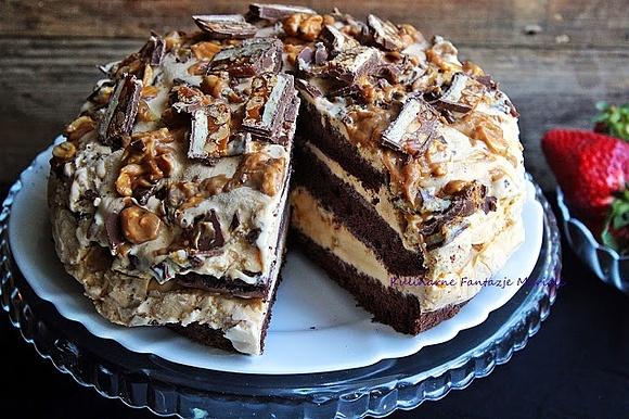Tort lodowy Snickers