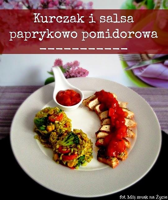 Salsa paprykowo pomidorowa na kurczaka jako alternatywa