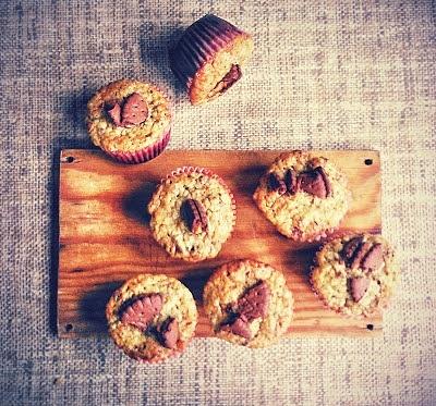 Bananowe muffiny z markizami