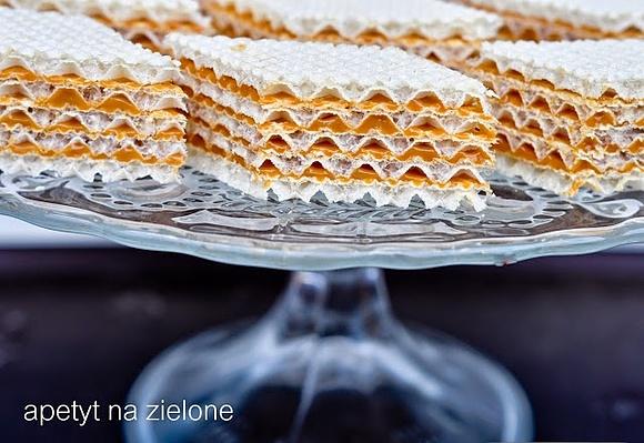 Wafle nadziewane mojej mamy