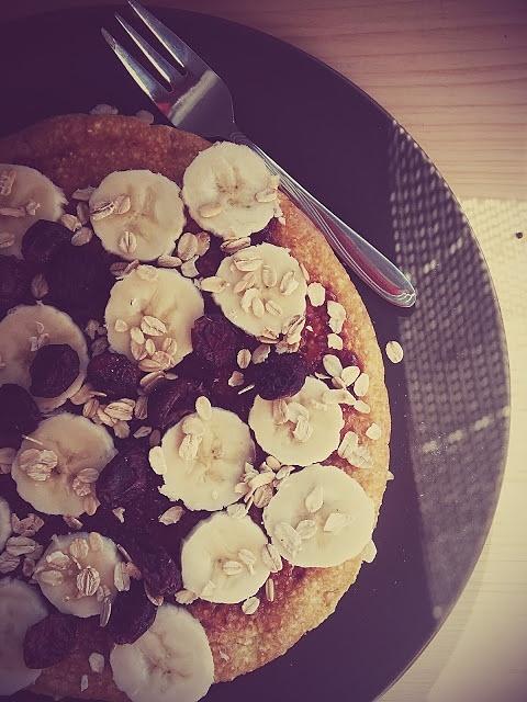 Bezglutenowy omlet dla roczniaka z amarantusem