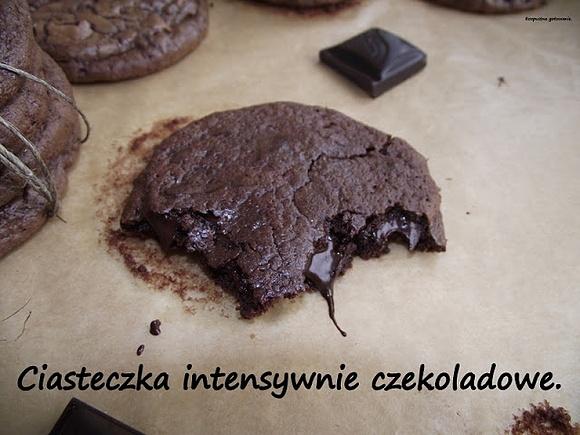 Ciasteczka intensywnie czekoladowe