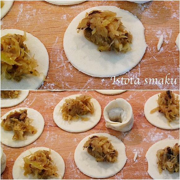 Kapusta z grzybami do uszek i pierogów na Wigilię