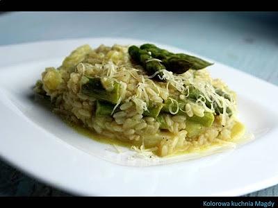 Risotto ze szparagami