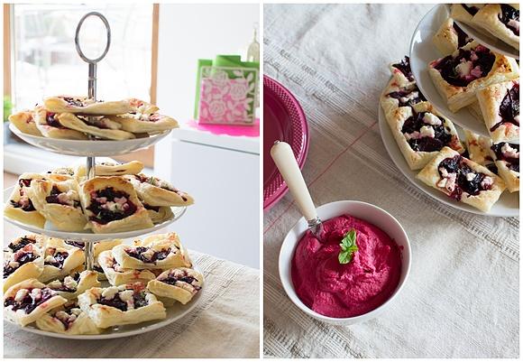 Różowe i zielone menu na Baby Shower i inne imprezy dziecięce