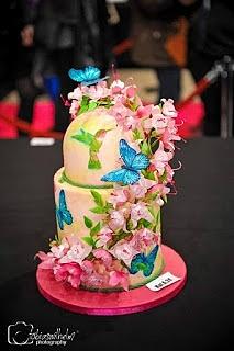Butterfly lovers cake bake dortmund 2015