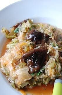 Wege bigos z grzybami