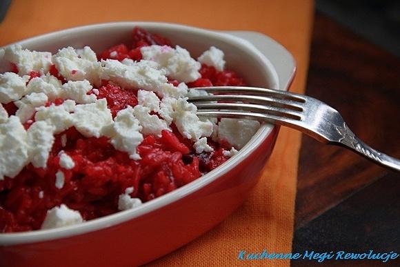 Risotto z botwinką