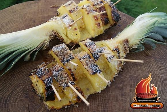 Grillowany ananas - smaczny deser na grilla
