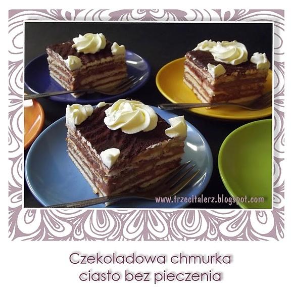 Czekoladowa chmurka ciasto bez pieczenia